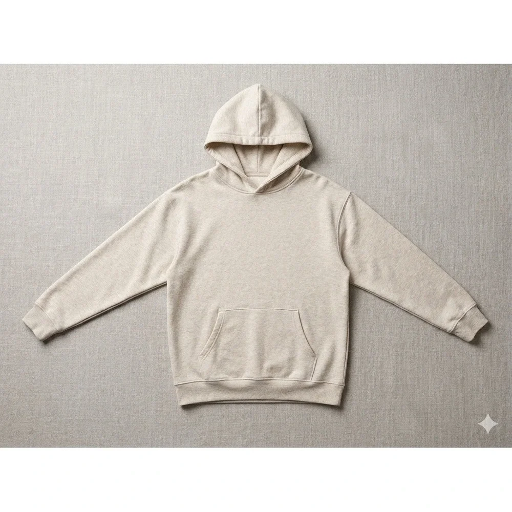 Women's Oversized Hooded Pullover Sweatshirt - Wild Fable Heather Gray XXL - Picture 2 of 12